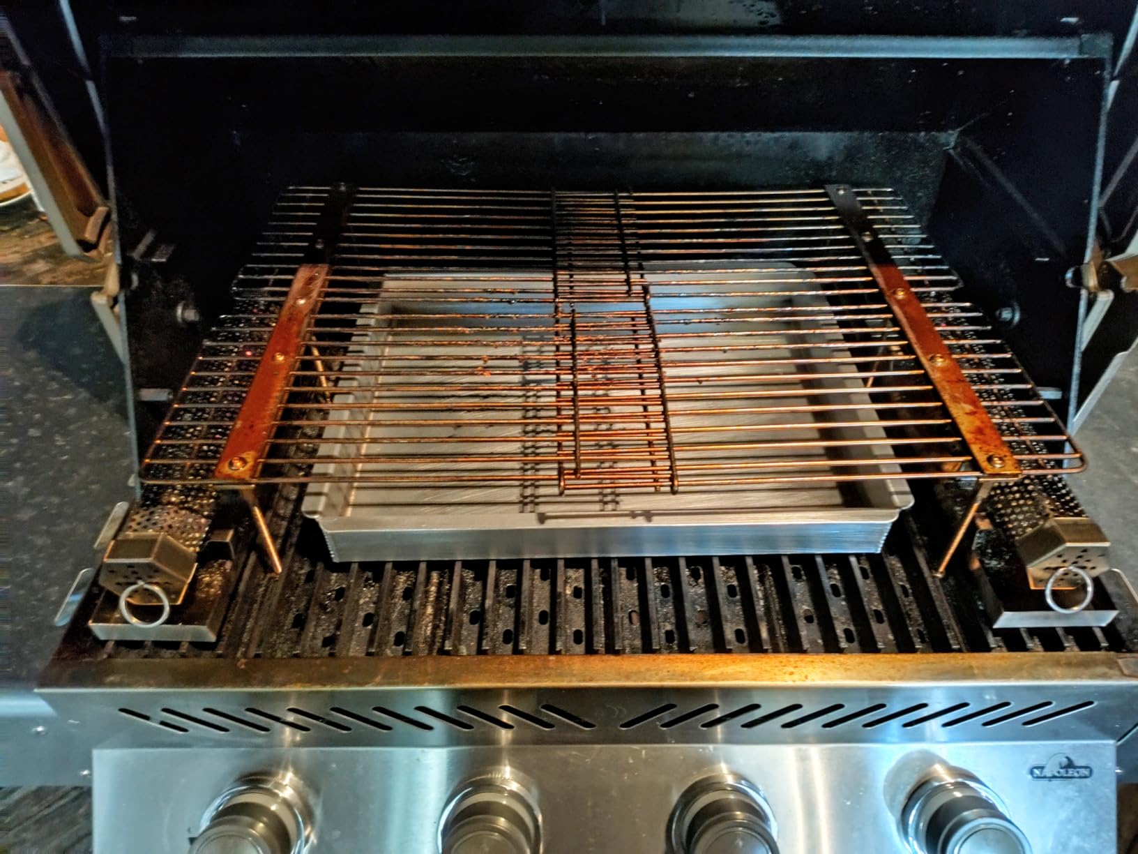 Pellet Smoker Tube with Tube Lid & Tray - 5 Hours of Billowing Smoke, Hot or Cold Smoking, for Any Grill or Smoker- Tray is Compatible With All Standard 12-inch Hexagonal Smoker Tubes customer photo 2