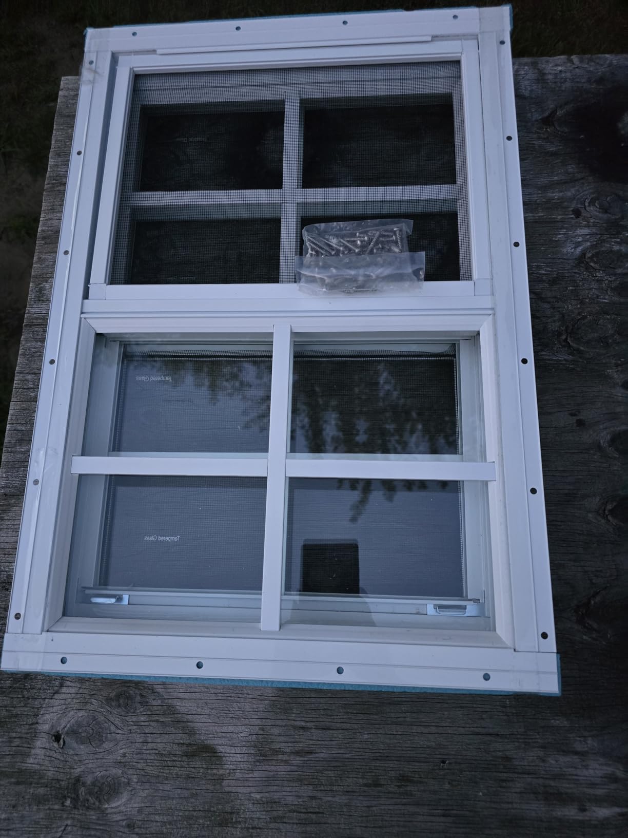 Vinyl Basement Window, 36