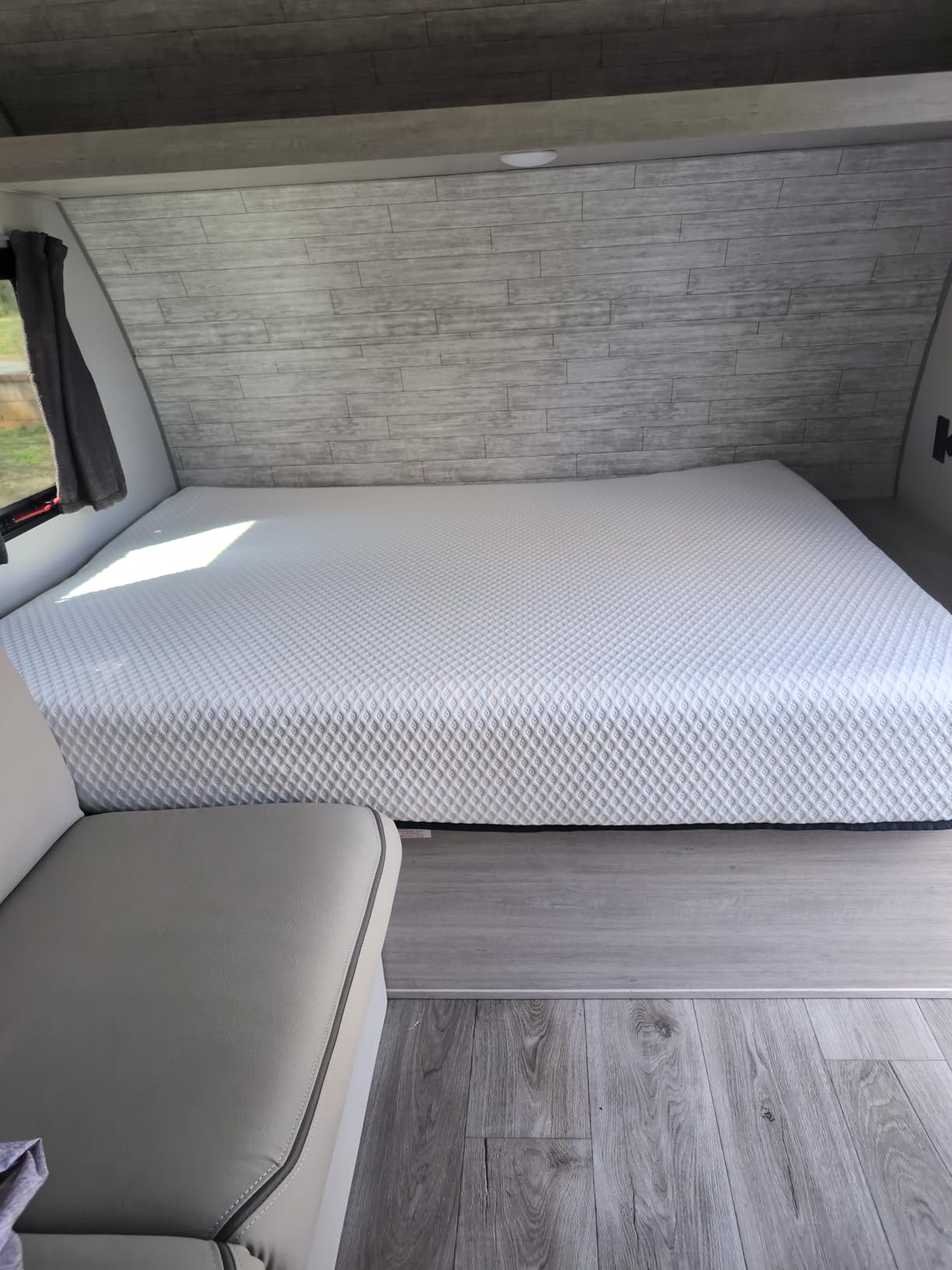 Short Queen - 10 Inch RV Mattress - 60x74, Aquasoft Memory Foam Mattress, Medium Firm, Breathable Diamond Soft Cover Fabric, Certified Safe Foam, Bed in a Box Mattress, Made in Mississippi customer photo 2