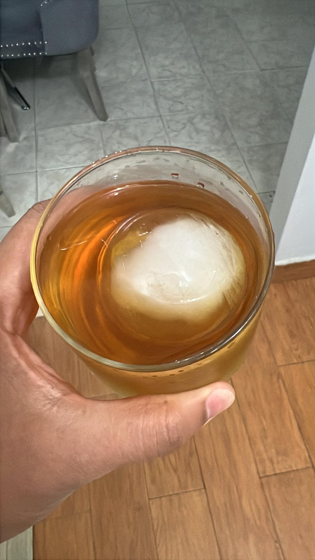 Easy Release Ice Ball Maker Mold, 4 Pack, 2.5 Inch Large Round Ice Cube Mold for Whiskey & Cocktails, Stackable Lid, Reinforced Leak-Resistant Silicone, BPA-Free customer photo 1