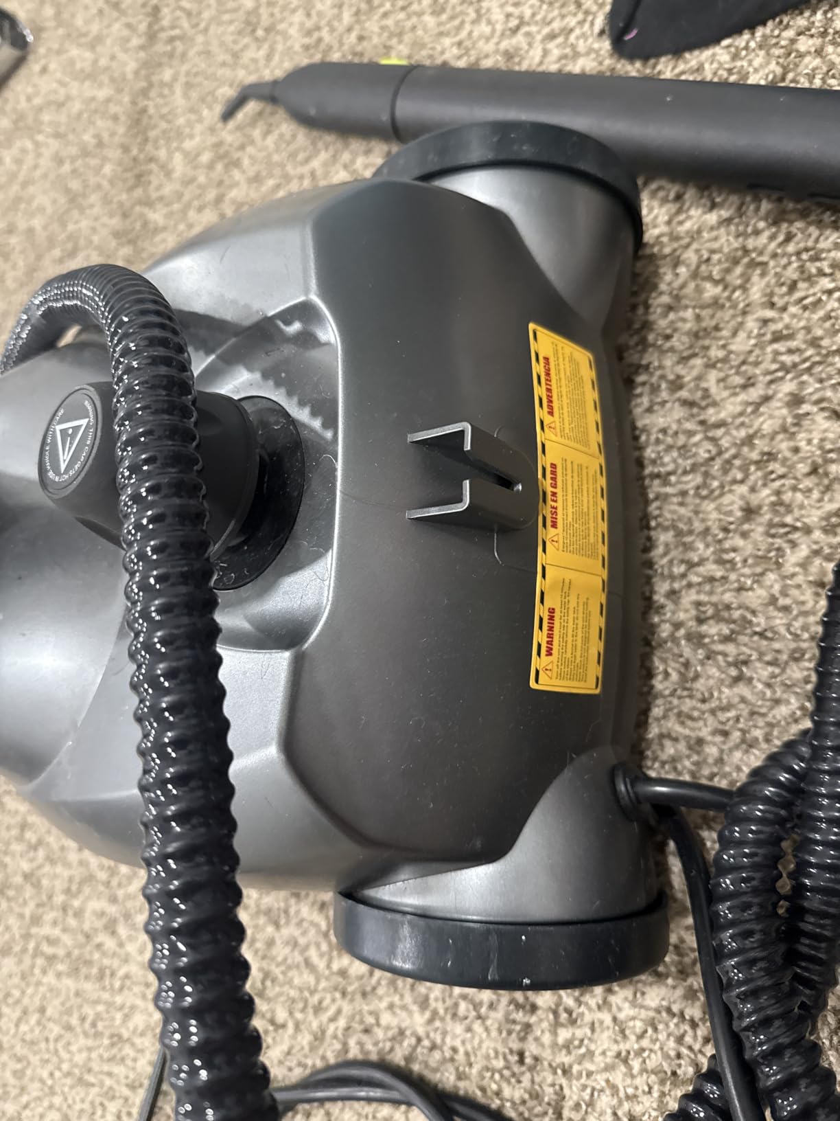 Heavy-Duty Steam Cleaner - 1500W Multipurpose Handheld Floor Steamer with 22 Accessories 16ft Cord for Home, Car Detailing, Tile, Grout, Carpet, Wallpaper, Upholstery, Window, Deep Cleaning customer photo 1