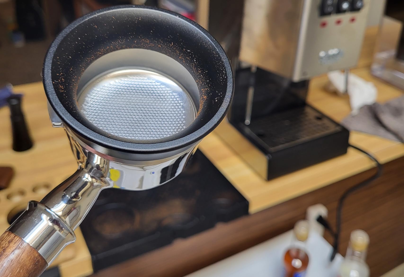 IMS Competition Convex Filter Basket Nanotech for 58mm Bottomless Portafilters Double Espresso 20g customer photo 2