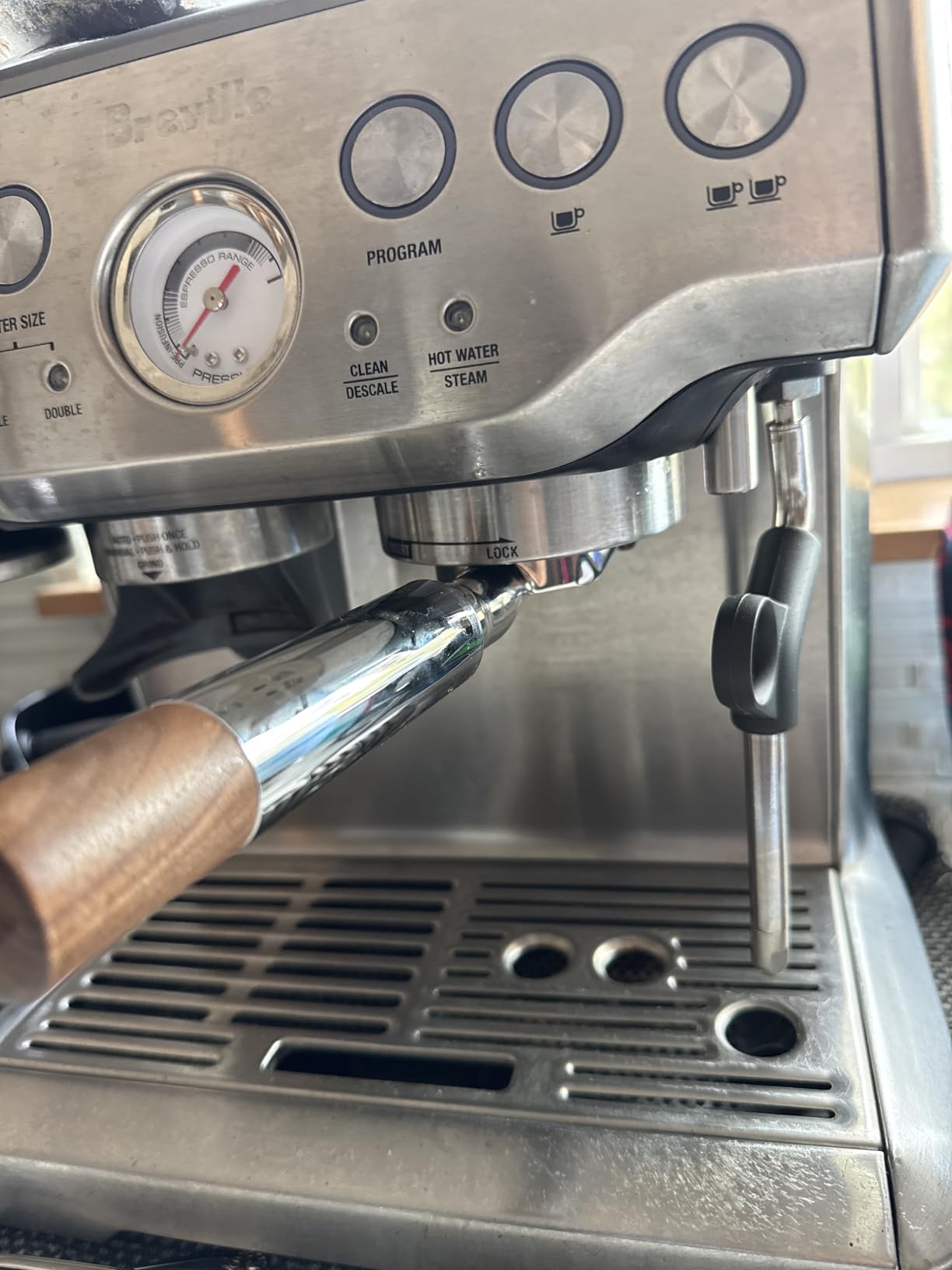 IKAPE 58mm Bottomless Naked Portafilter, Black Compatible with E61, Rocket, Sanremo, Slayer, Flair 58, ECM, etc. Espresso Machines (20g Basket Included) customer photo 2