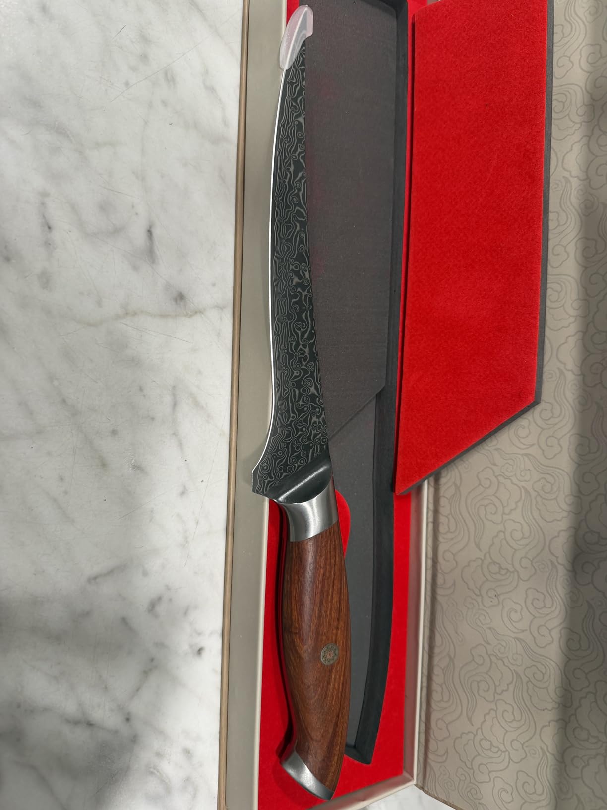 Freelander Damascus Fillet Knife 7