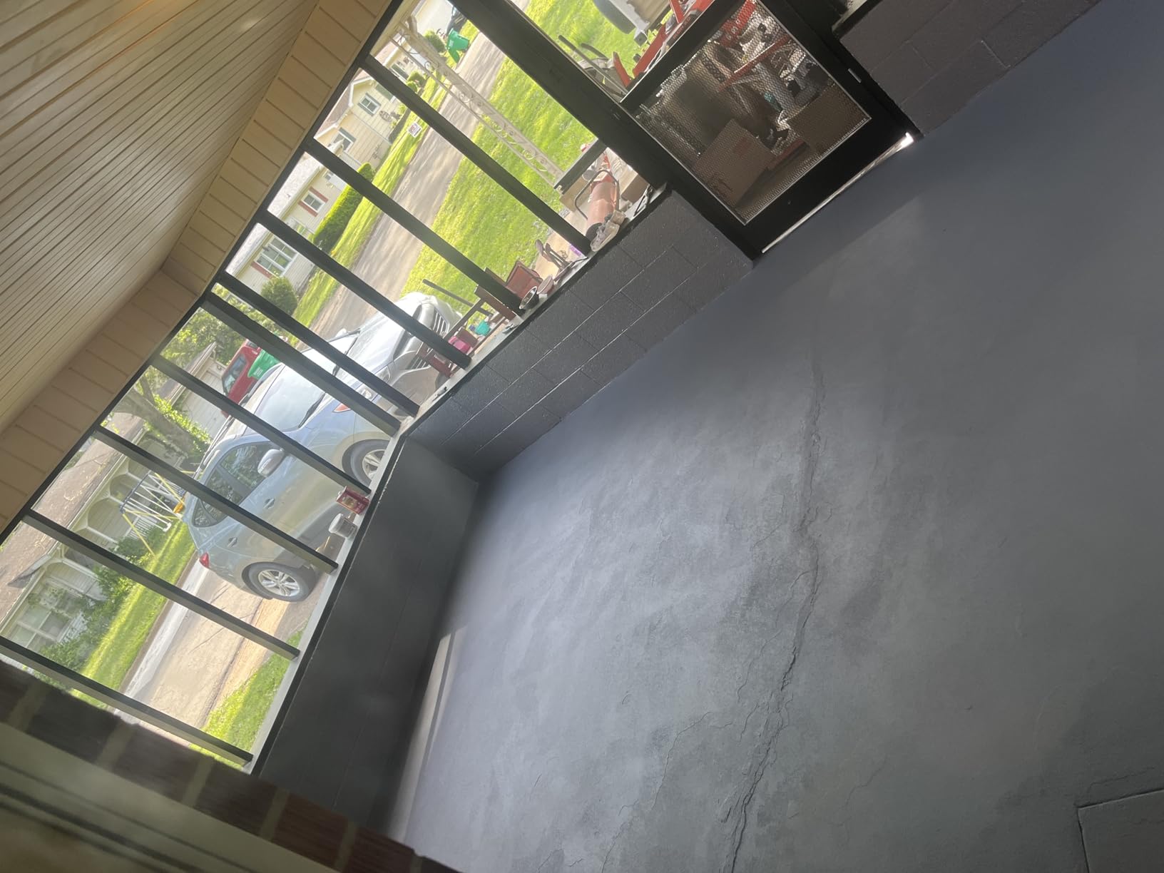 KILZ Over Armor Smooth Solid Coating Resurfacer for Wood, Composite and Concrete Surfaces, Redwood, 1 Gallon customer photo 2