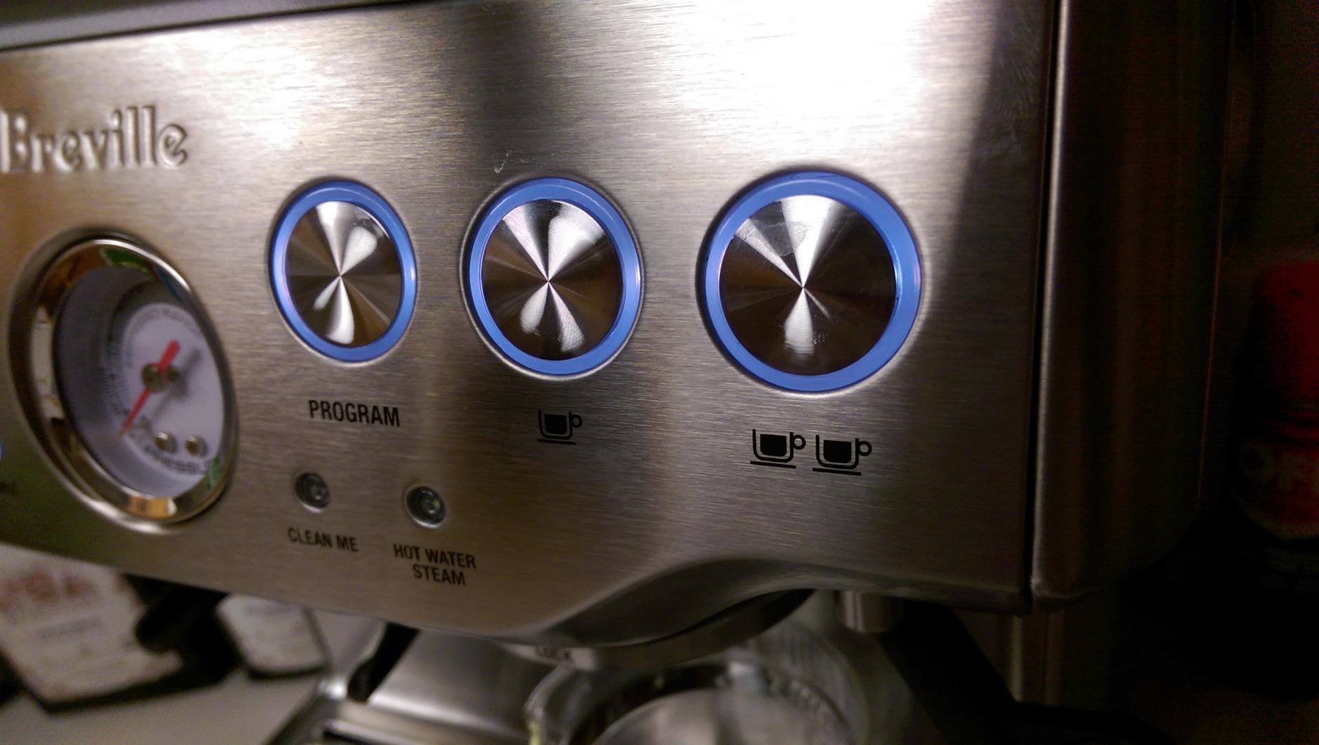 Breville Barista Express Espresso Machine BES870BTR, Black Truffle customer photo 2