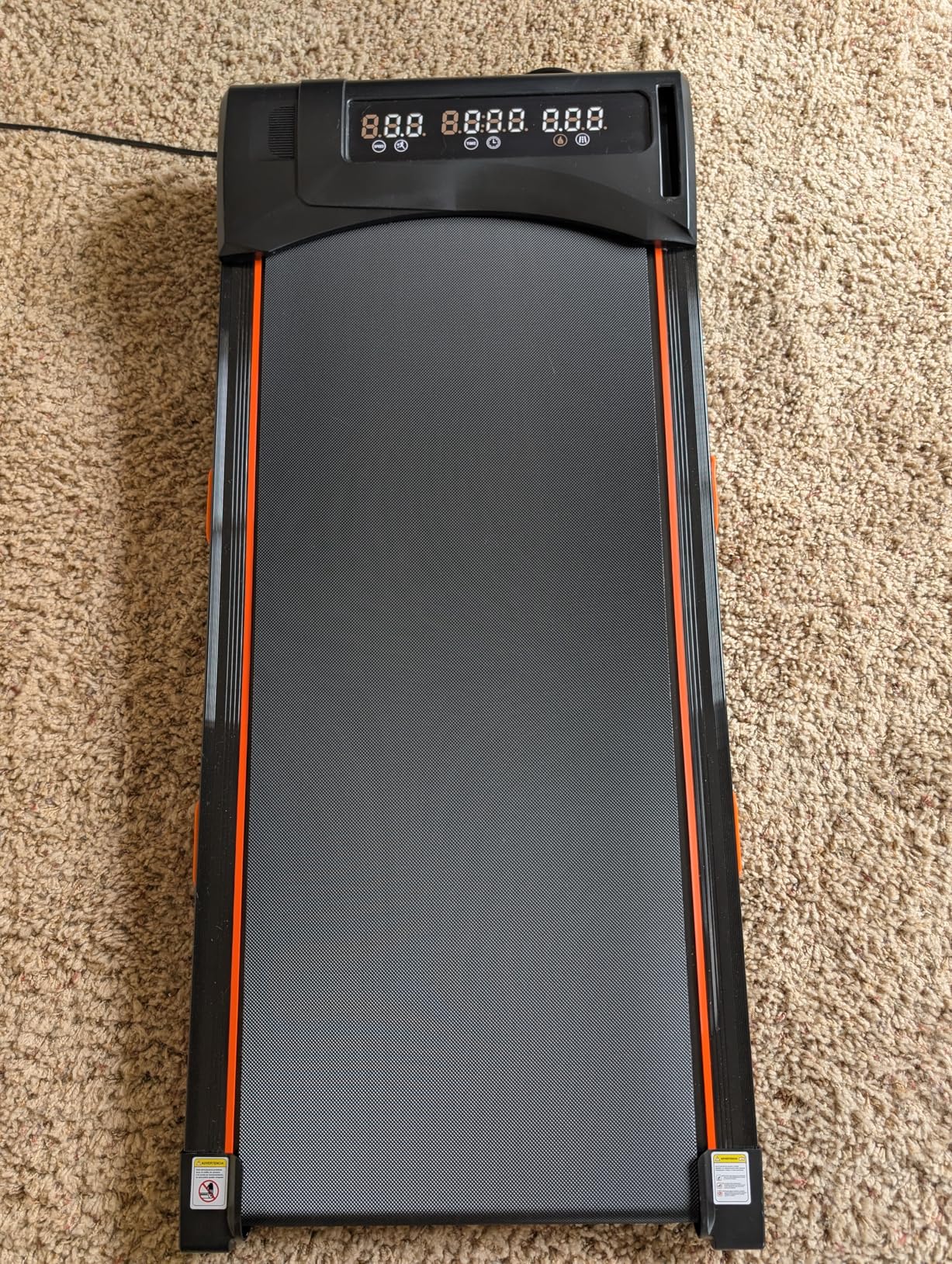Walking Pad Treadmill with Desk Workstation, 12% Incline Treadmills for Home Office, 350lbs Capacity, 3.5HP customer photo 2