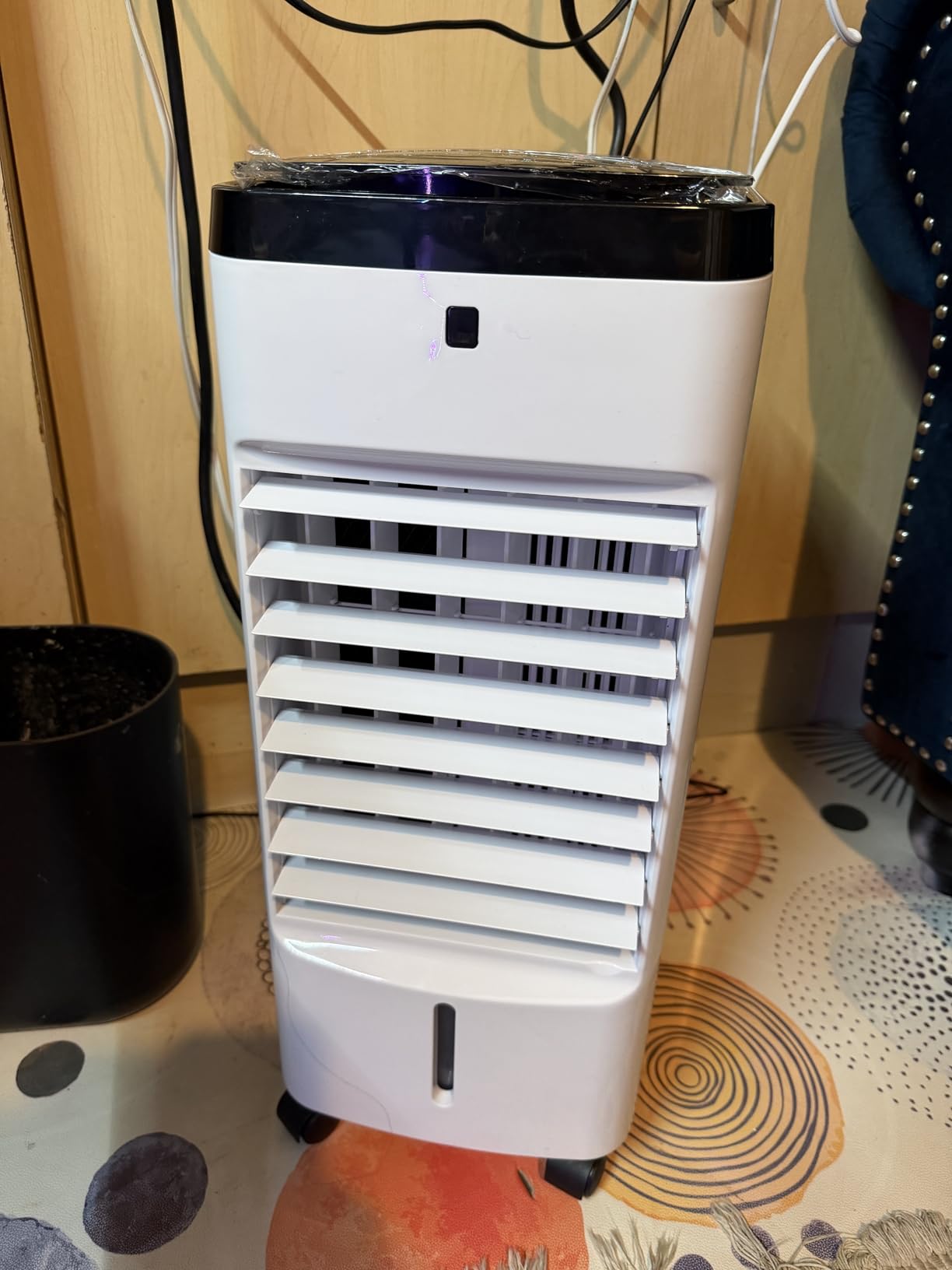 MEPTY Swamp Cooler, Windowless Portable Air Conditioners with 120° Oscillation, Evaporative Air Cooler with Remote, 12H Timer, Air Cooler Fan with 3 Modes & Speeds for Bedroom Indoor Room customer photo 1