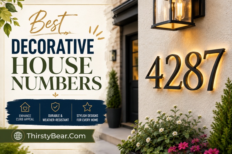 Best Decorative House Numbers