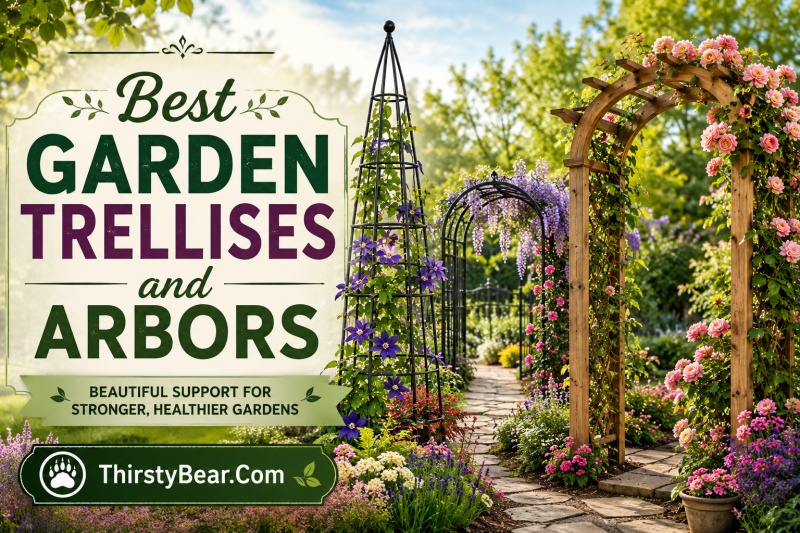 Best Garden Trellises and Arbors
