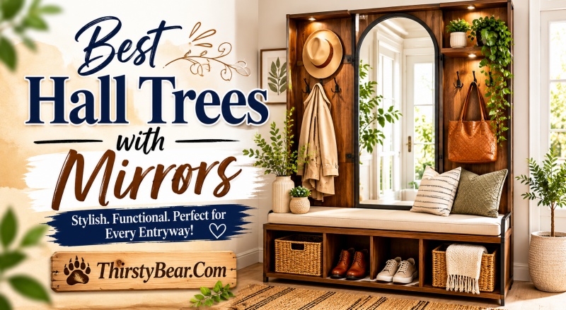 Best Hall Trees with Mirrors