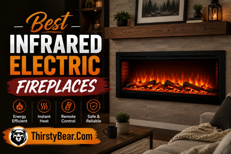 Best Infrared Electric Fireplaces