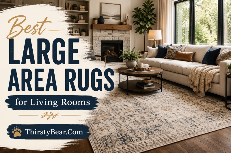 Best Large Area Rugs for Living Rooms