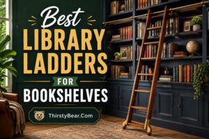 Best Library Ladders for Bookshelves