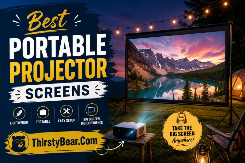 Best Portable Projector Screens