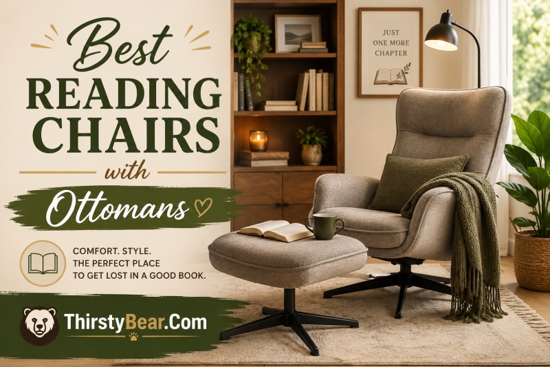 Best Reading Chairs with Ottomans