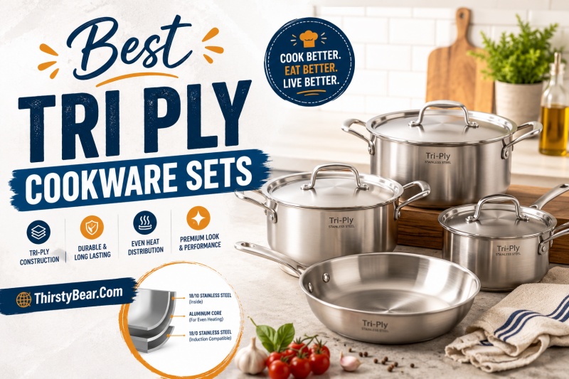 Best Tri Ply Cookware Set