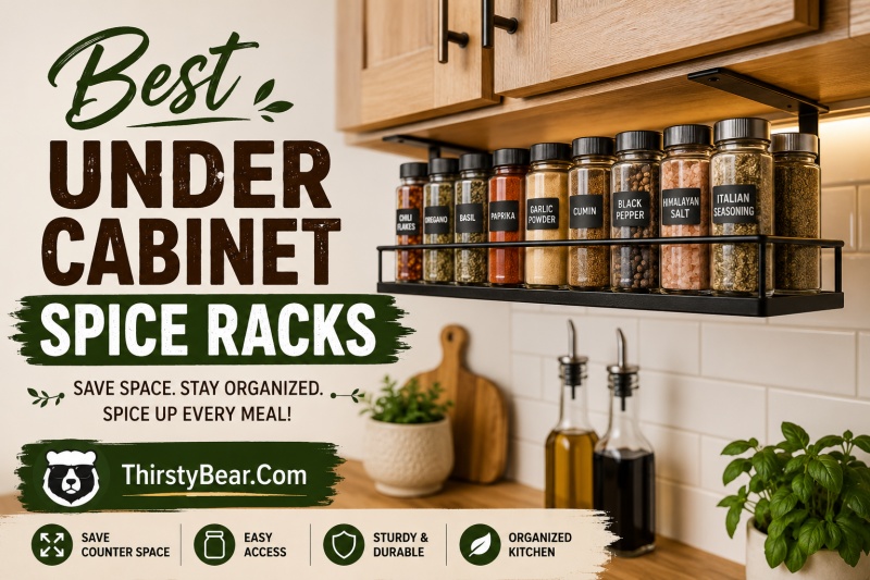 Best Under Cabinet Spice Racks