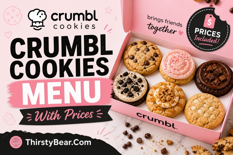 Crumbl Cookies Menu With Prices
