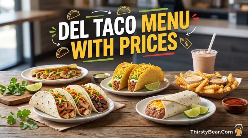 Del Taco Menu With Prices