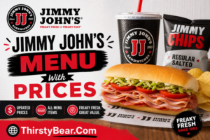 Jimmy John's Menu With Prices