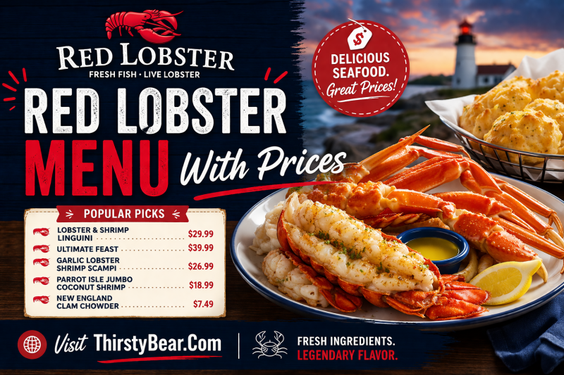 Red Lobster Menu With Prices