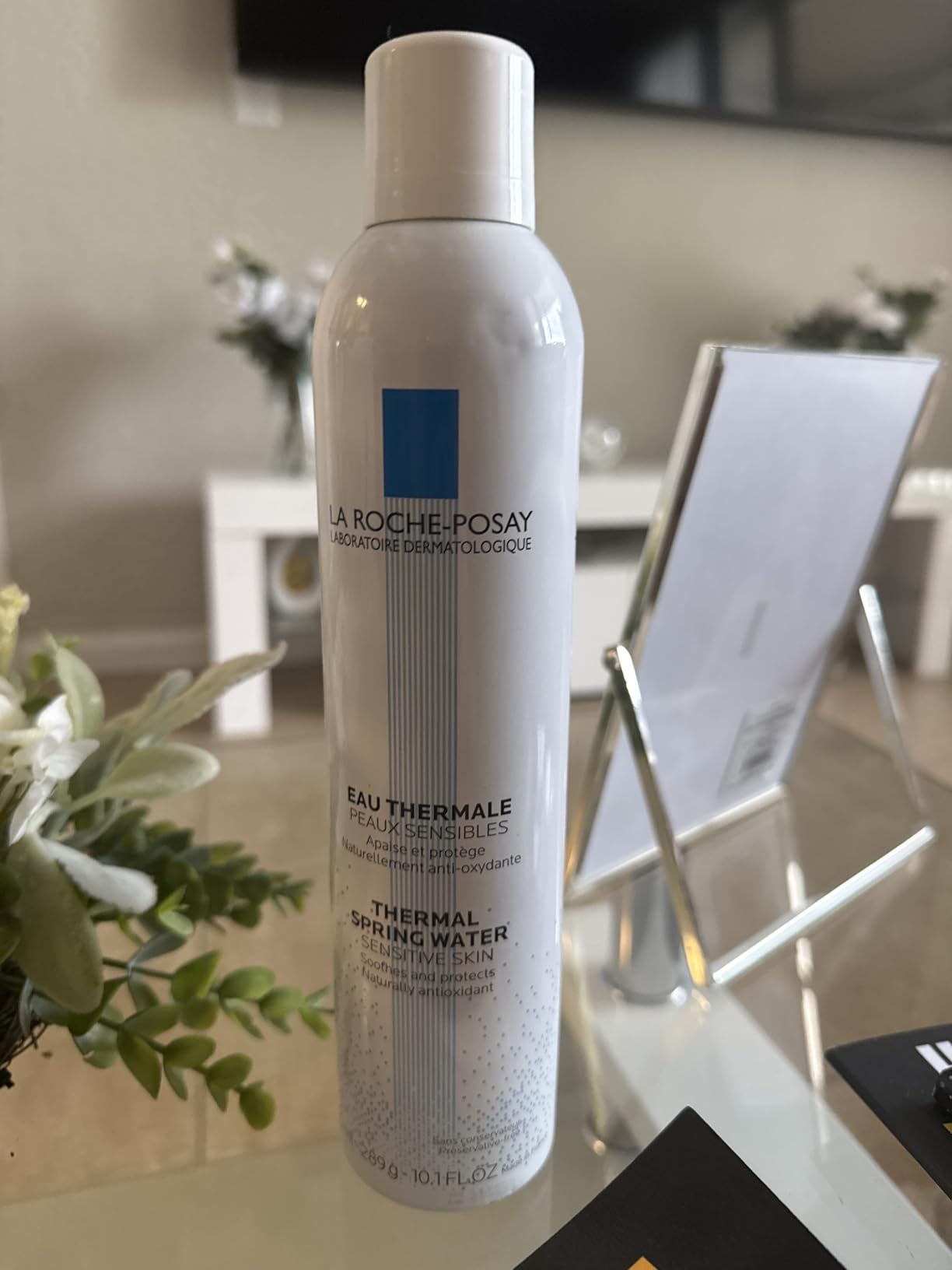 La Roche-Posay Thermal Spring Water, Face Mist Hydrating Spray with Antioxidants to Hydrate and Soothe Skin, Facial Spray customer photo 1