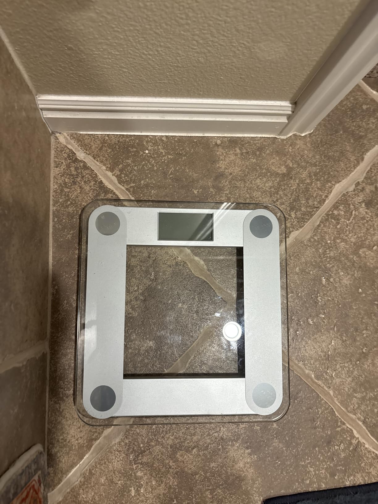 Eat Smart Digital Bathroom Scale with Extra Large Easy to Read Lighted Display, Weight Tracking, Includes Body Tape, Grey and Clear customer photo 1