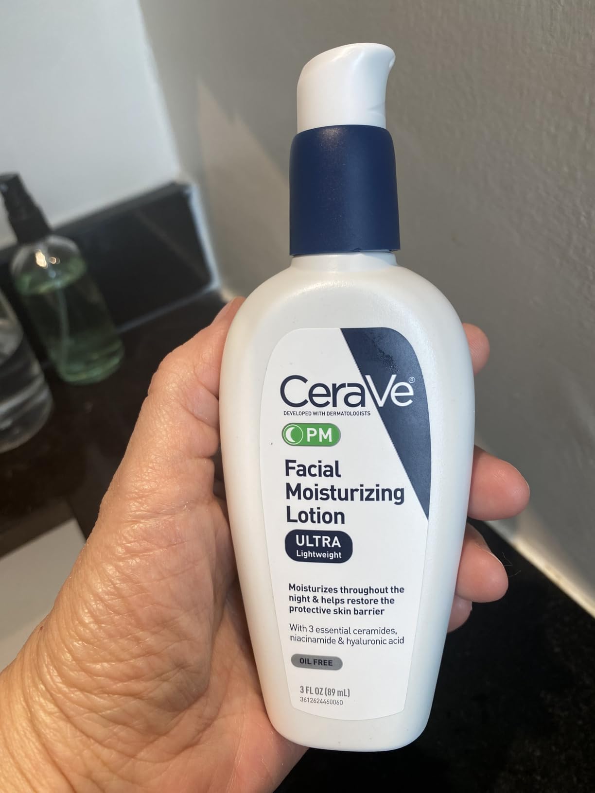 CeraVe PM Facial Moisturizing Lotion customer photo 1