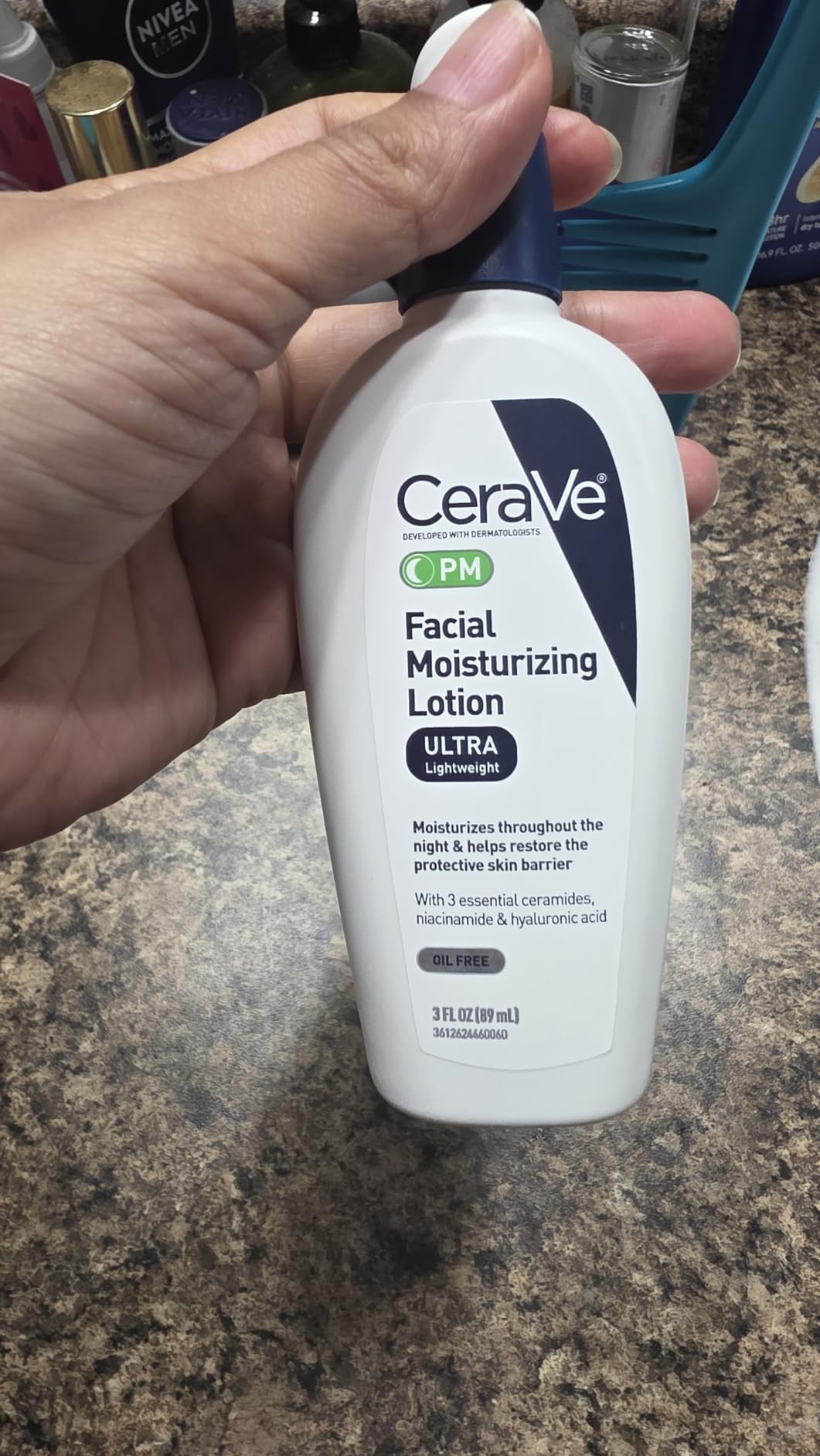 CeraVe PM Facial Moisturizing Lotion customer photo 2