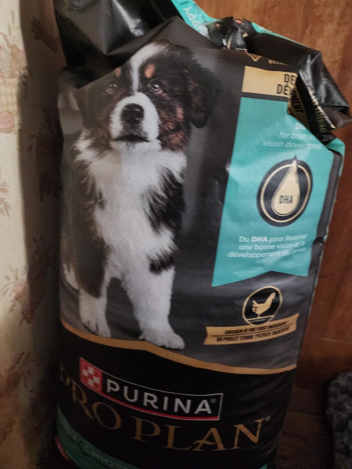 Purina Pro Plan High Protein Dry Puppy Food, Chicken and Rice Formula - 34 lb. Bag customer photo 2