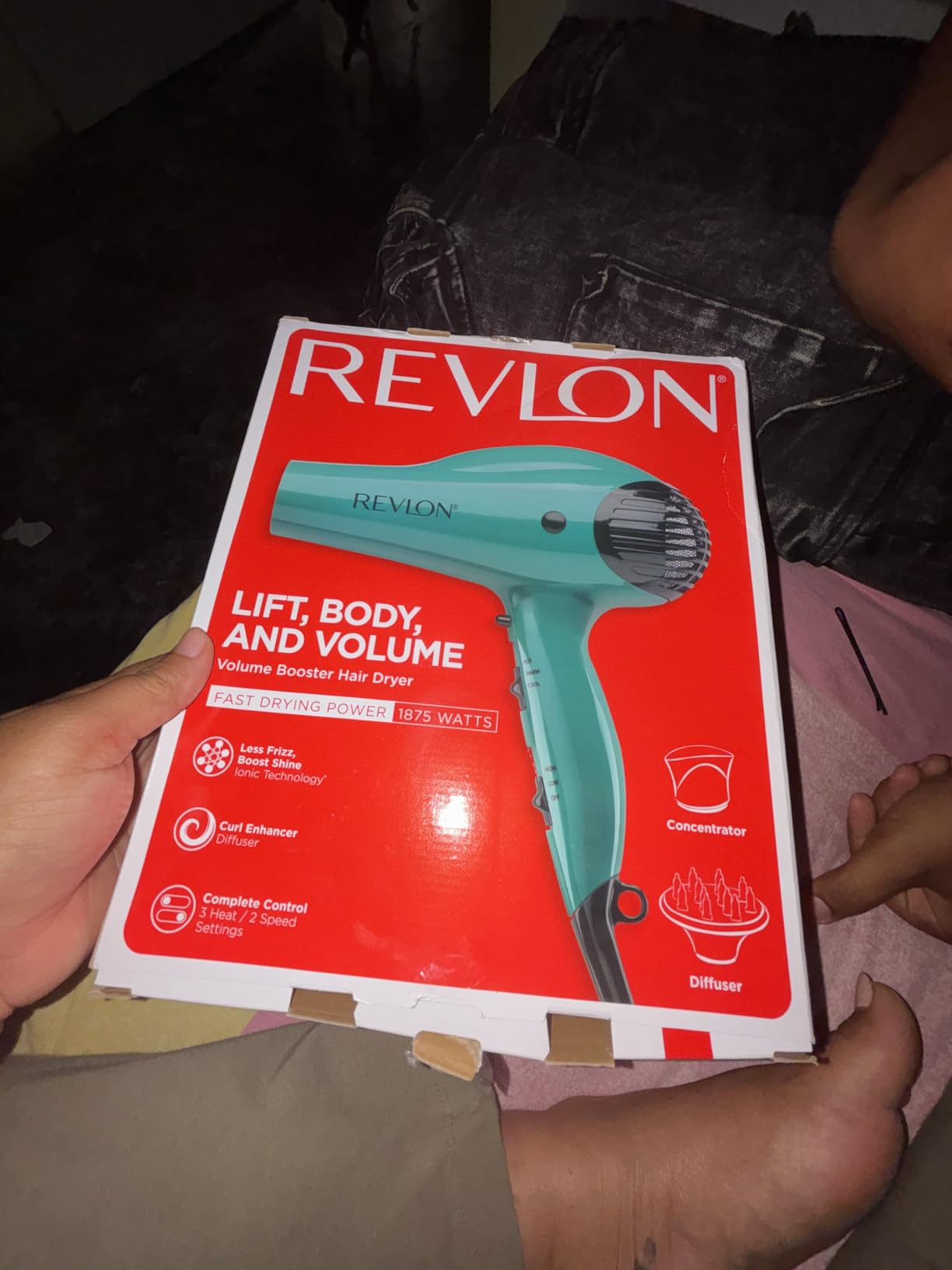 Revlon Volume Booster Hair Dryer | 1875W for Voluminous Lift and Body customer photo 2