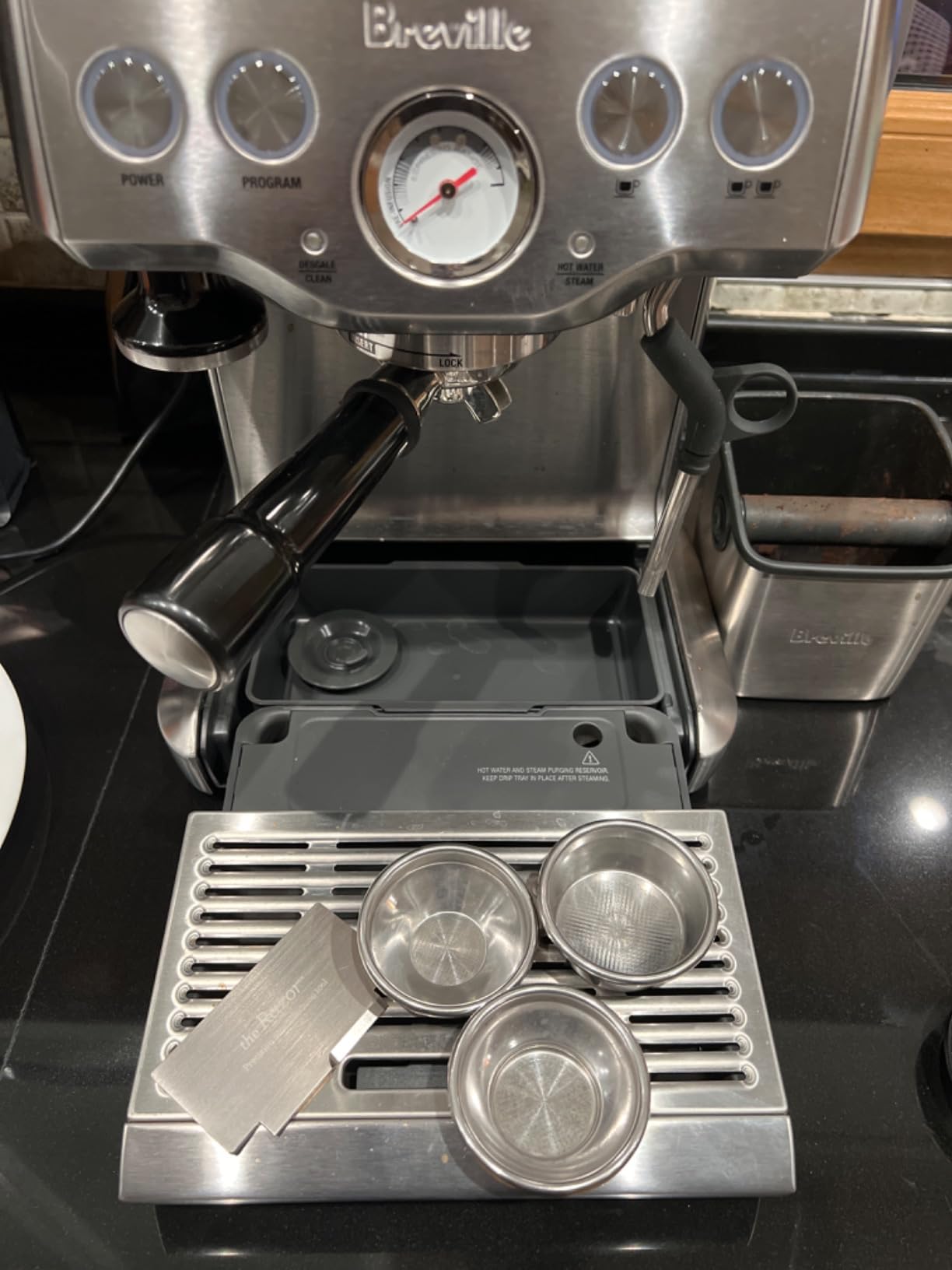 Infuser Espresso Machine BES840XL, Black Sesame customer photo 2