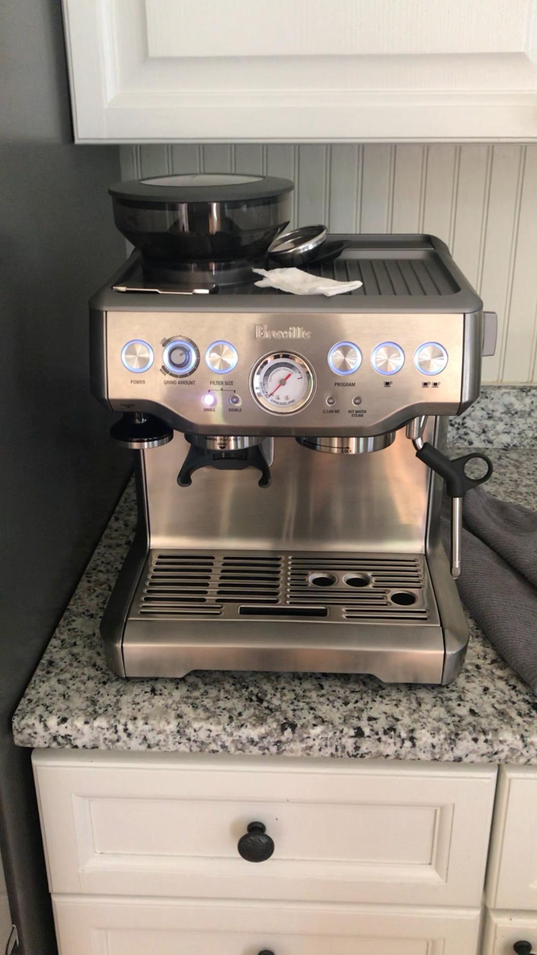 Breville RM-BES870XL Barista Express Espresso Machine, Stainless Steel (Certified Remanufactured) customer photo 1