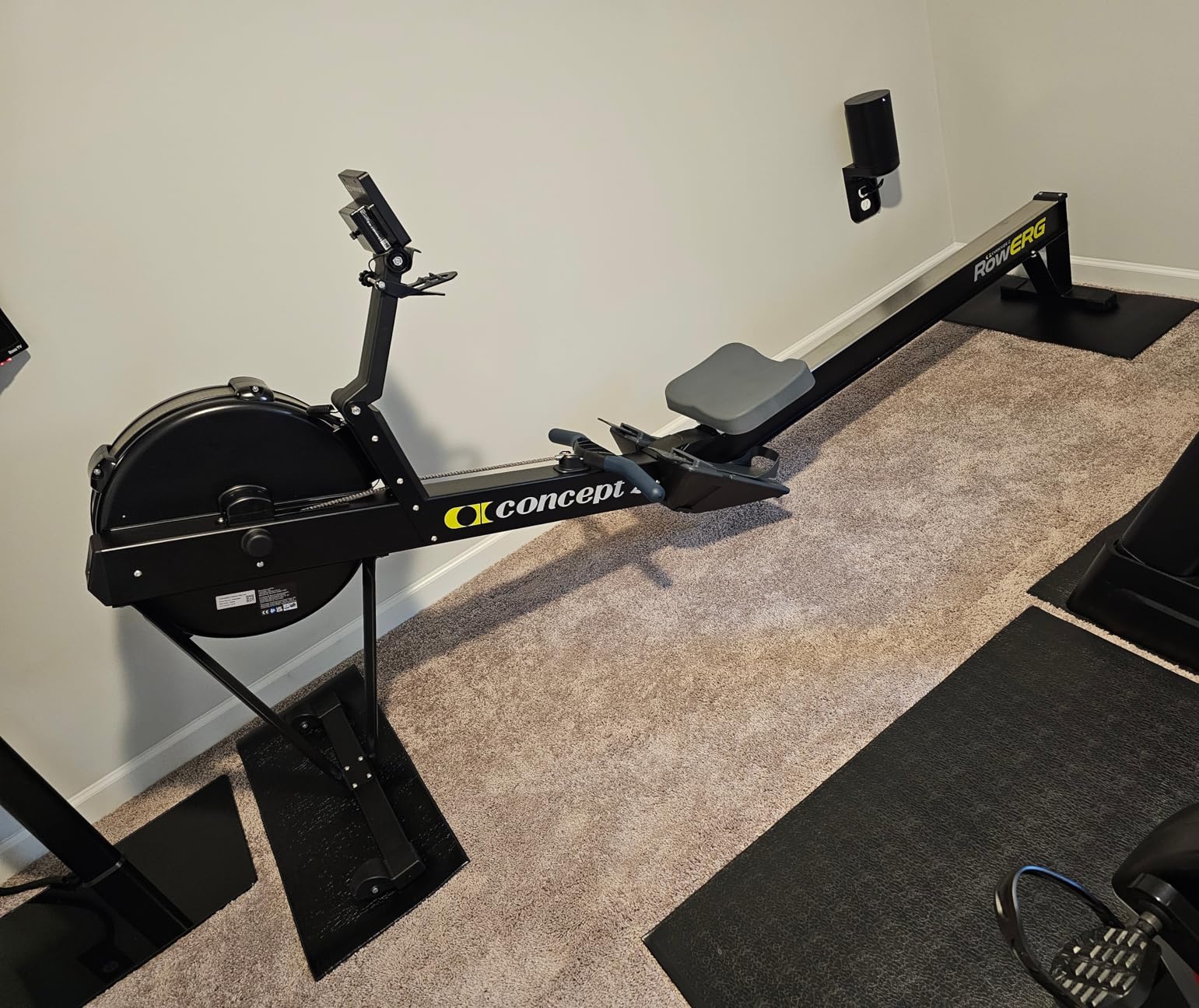 Concept2 RowErg Indoor Rowing Machine - PM5 Monitor, Device Holder, Adjustable Air Resistance, Easy Storage customer photo 1