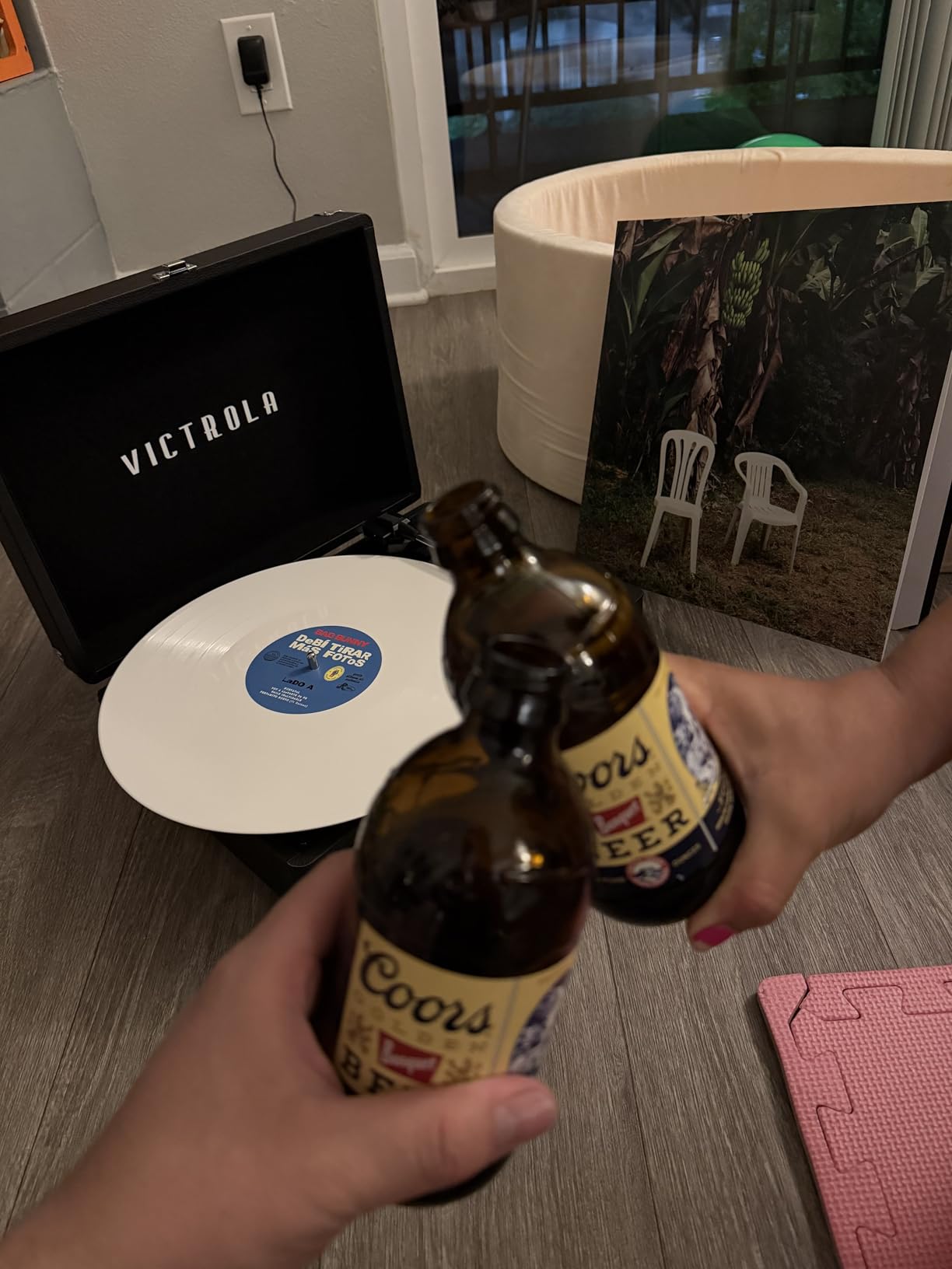Victrola Journey Bluetooth Portable Suitcase Record Player - with Built-in Speakers, 3 Speed Vinyl Record Player, RCA Out, Headphone Jack customer photo 2