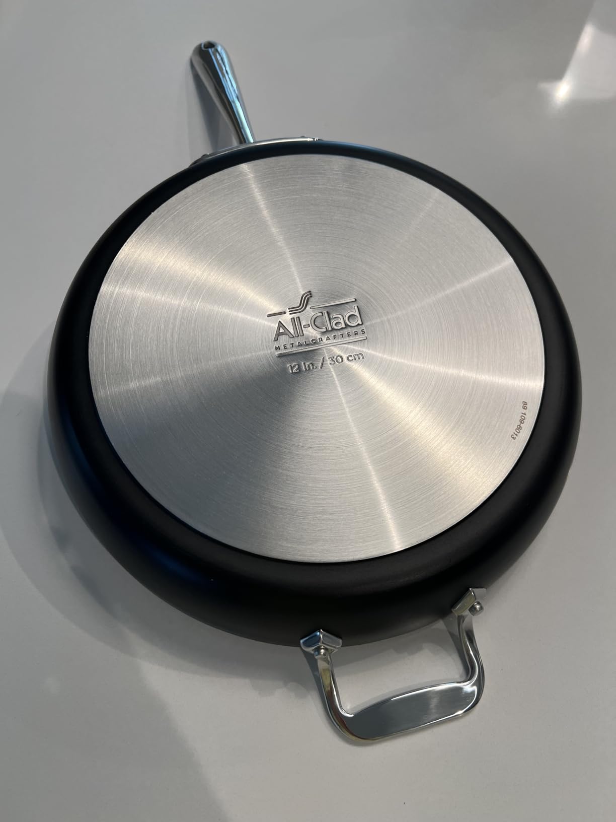 All-Clad HA1 Hard Anodized Nonstick Fry Pan 12 Inch Induction Oven Broiler Safe 500F, Lid Safe 350F Pots and Pans, Cookware Black customer photo 2
