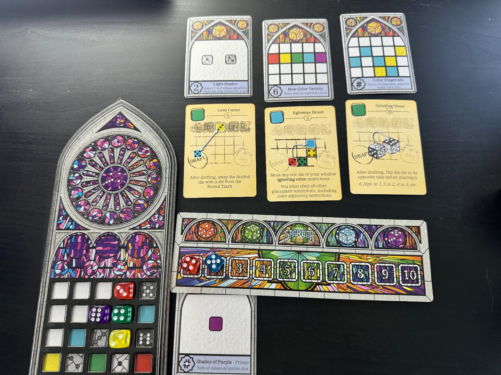 Sagrada Board Game | Family Game for Kids and Adults | Dice Drafting and Placement Strategy Game | Ages 10+ | 1 to 4 Players | by Floodgate Games customer photo 1