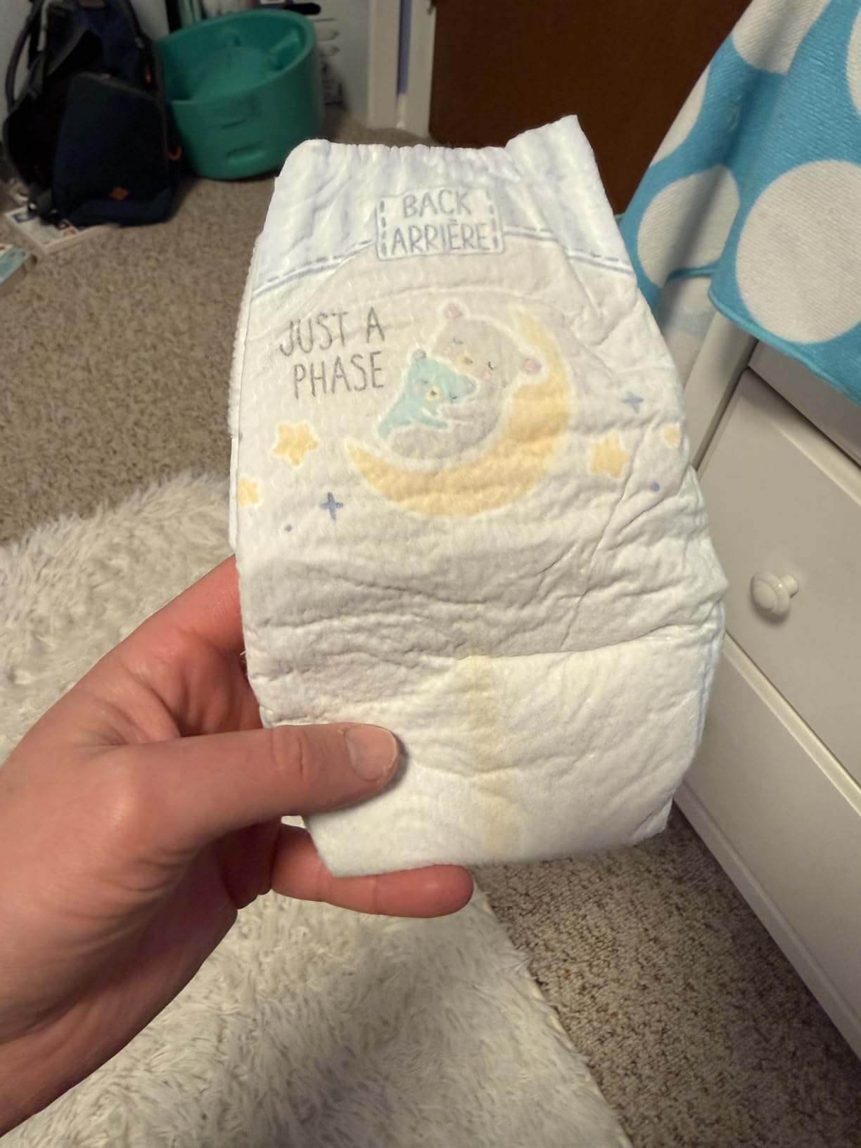 Pampers ZZZ Overnight Diapers, Size 3 (16-28 lbs), 66 Count, Nighttime Protection Disposable Baby Diaper, Night Time Leak and Skin Protection customer photo 2