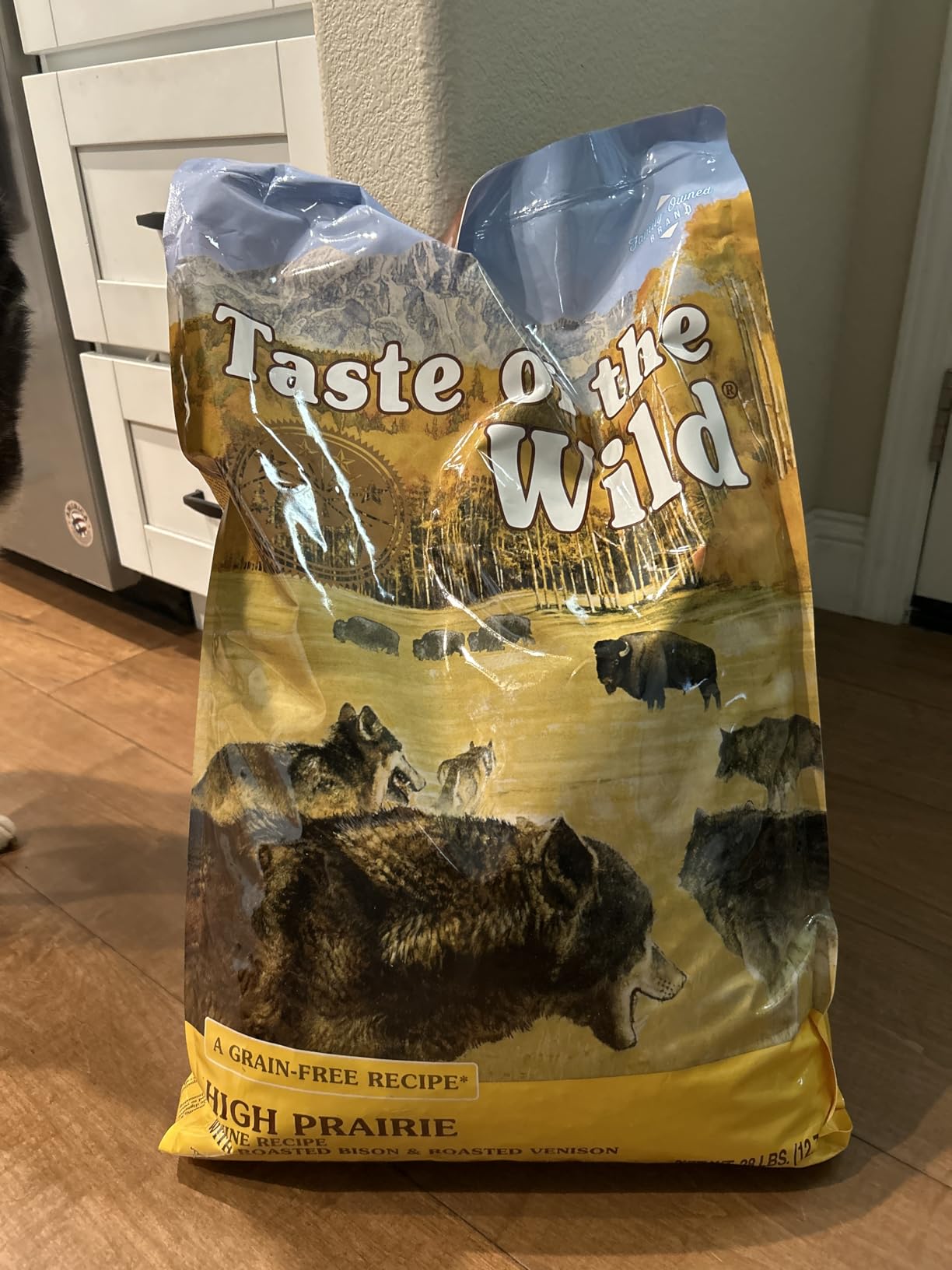 Taste of the Wild High Prairie Canine Grain-Free Recipe with Roasted Bison and Venison Adult Dry Dog Food, Made with High Protein from Real Meat and Guaranteed Nutrients and Probiotics 28lb customer photo 1