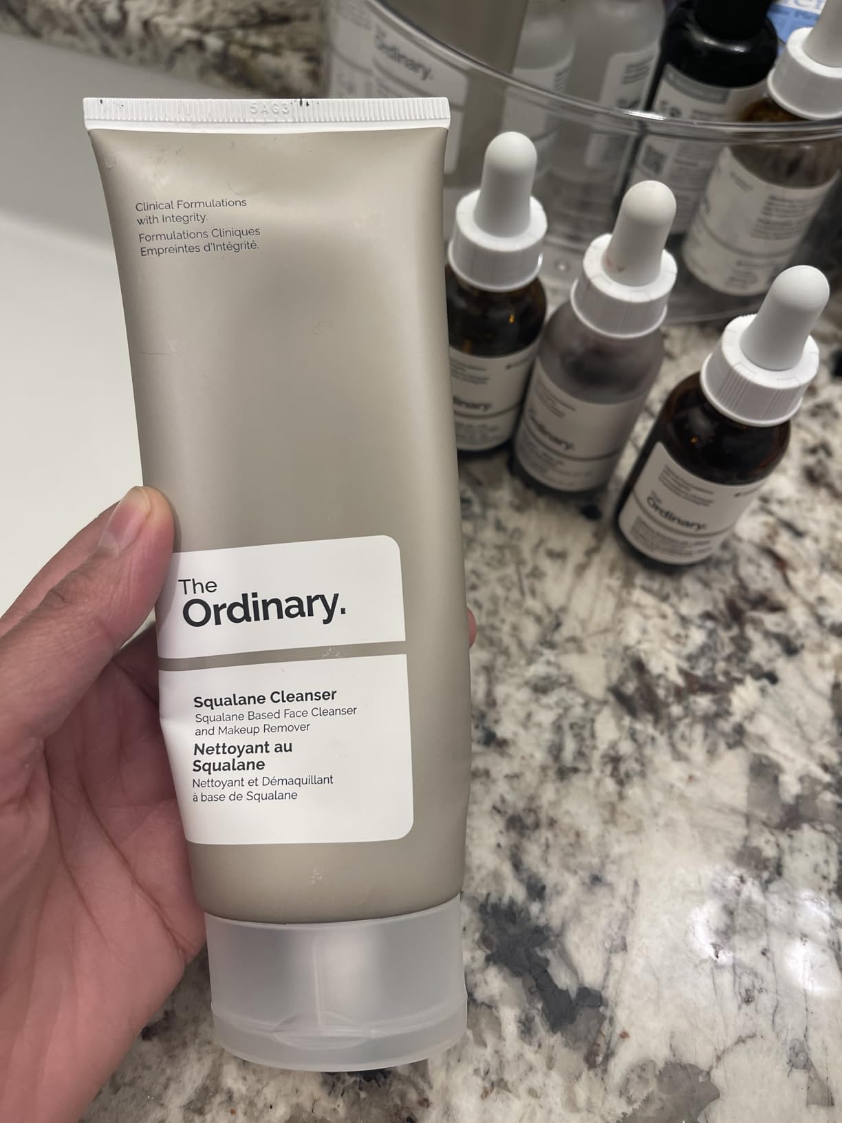 The Ordinary Squalane Cleanser, Facial Cleansing Balm and Hydrating Makeup Remover customer photo 1
