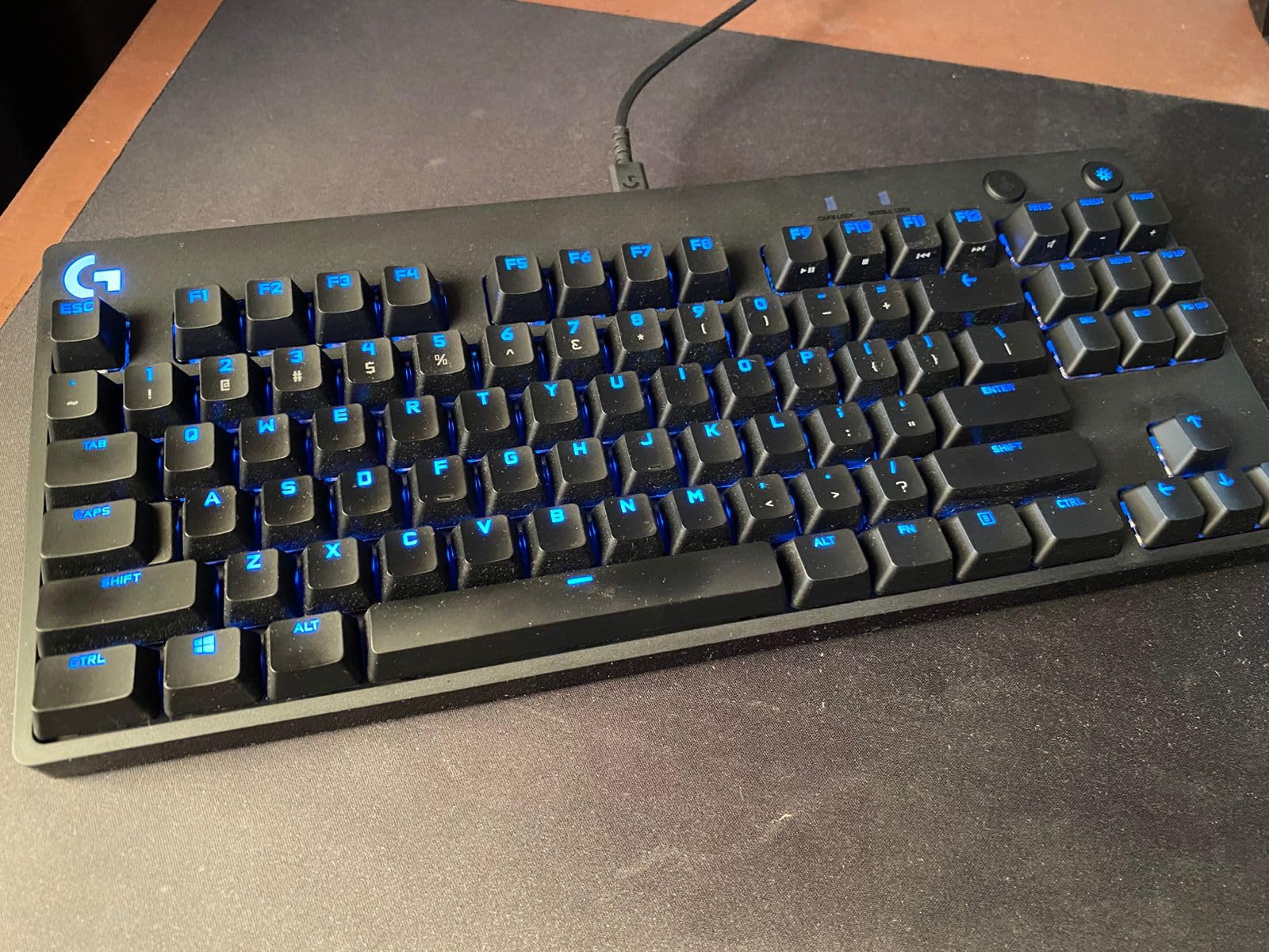 Logitech G Pro Mechanical Gaming Keyboard, Ultra Portable Tenkeyless Design, Detachable Micro USB Cable, 16.8M Color LIGHTSYNC RGB Backlit Keys customer photo 1