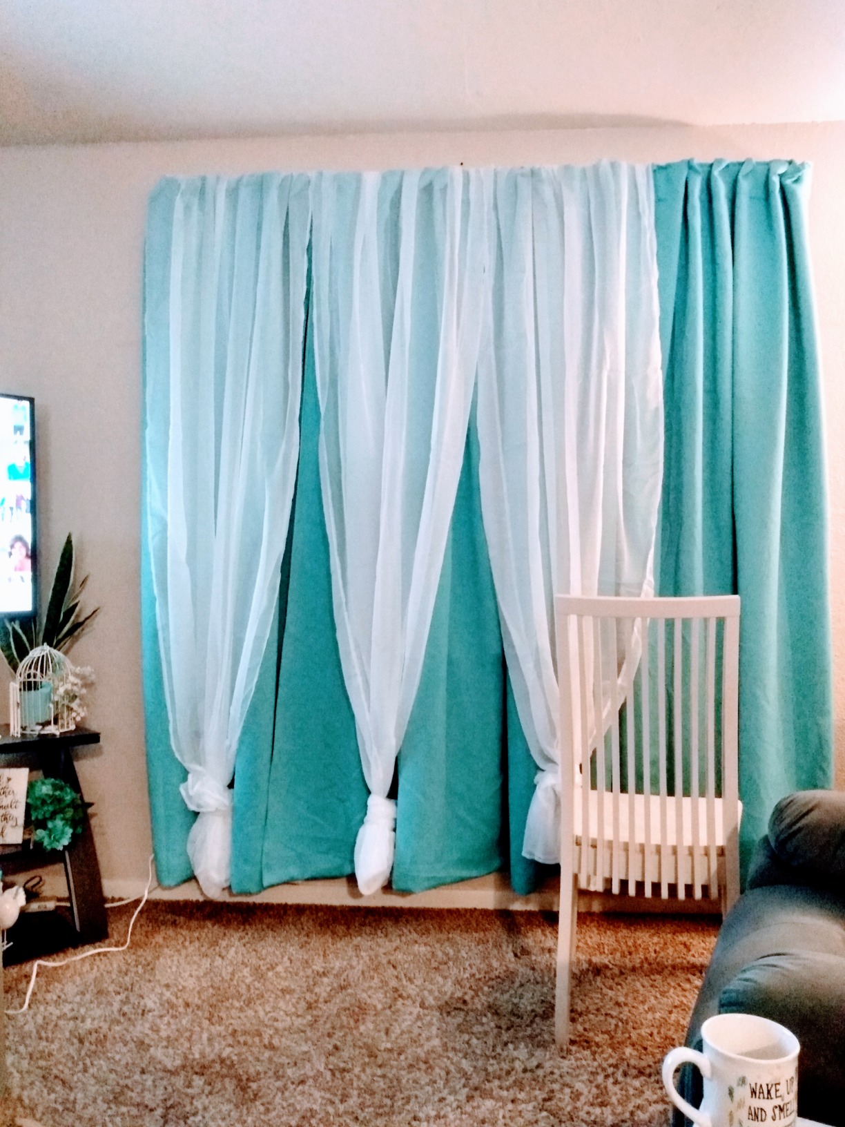 NICETOWN Living Room Completely Shaded Draperies, Privacy Noise Reducing Drapes for Laundry, Black Lined Insulated Window Treatment Curtains for Patio Door (Biscotti Beige, 2 PCs, W52 x L84) customer photo 2