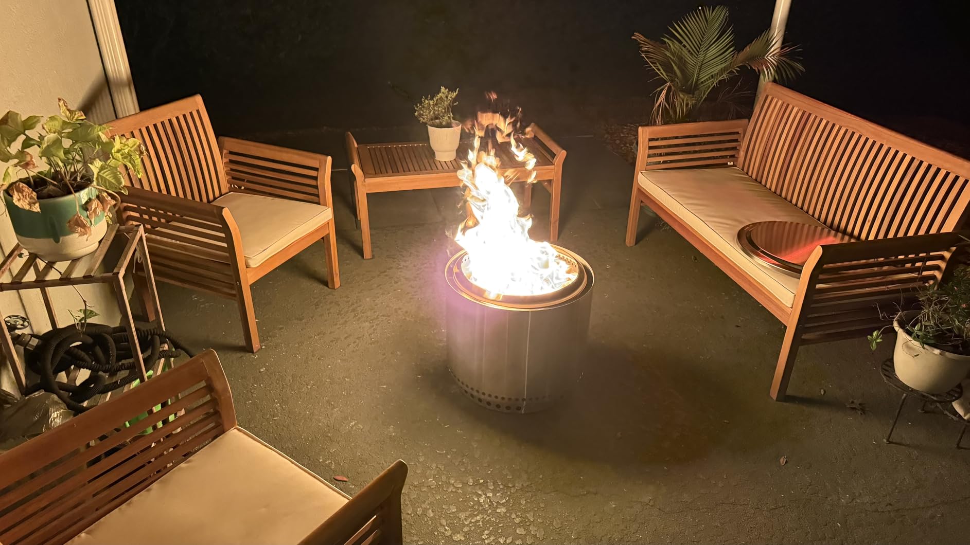 Solo Stove Bonfire Shield - Stainless Steel Spark Protector Mesh Screen customer photo 1