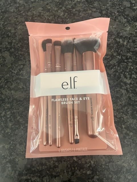 e.l.f. Flawless Face Kit, 6-Piece Brush Collection, Brushes For Face, Eyes & Brows, Vegan & Cruelty-Free customer photo 2