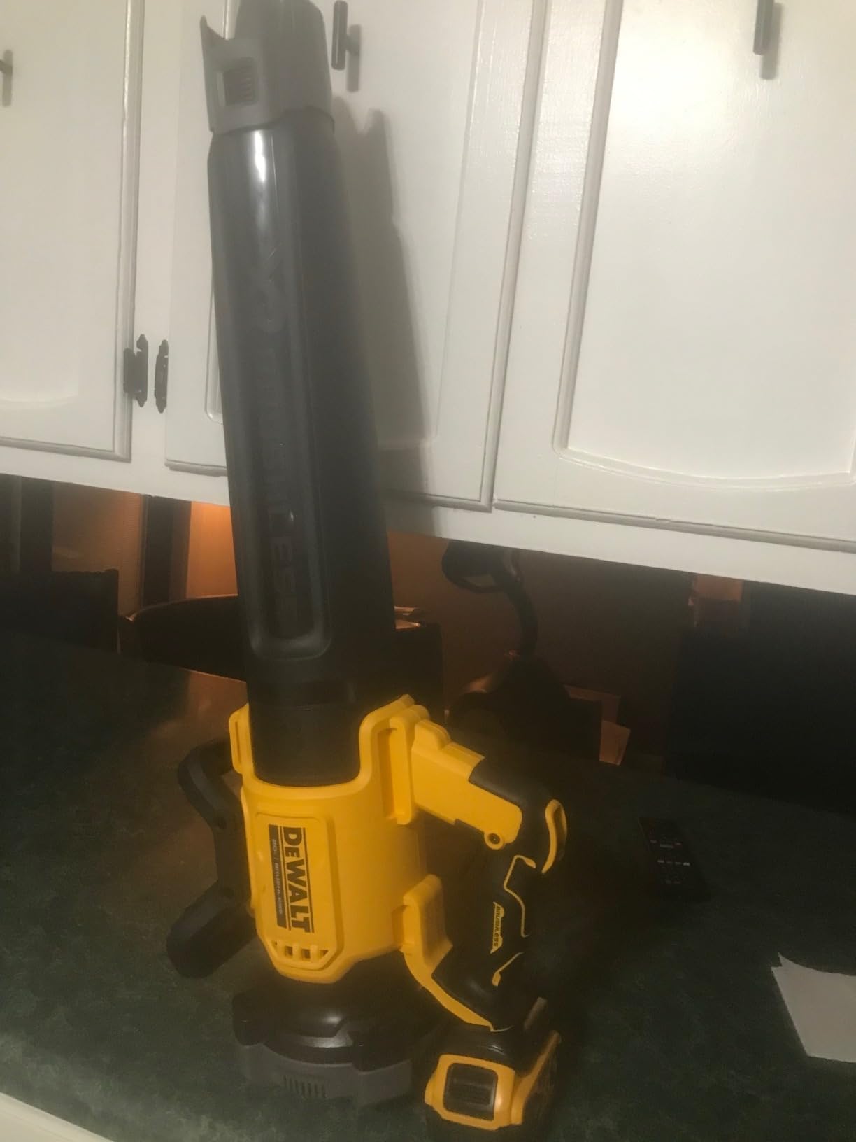 DEWALT 20V MAX* XR Leaf Blower, Cordless, Handheld, 125-MPH, 450-CFM (Tool Only-Battery & Charger not Included) (DCBL722B) customer photo 2