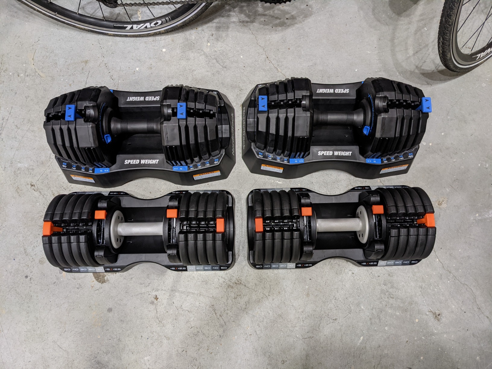 NordicTrack Select-a-Weight Adjustable Dumbbells customer photo 2