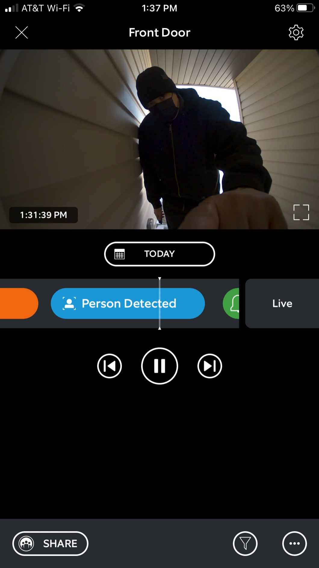 Ring Video Doorbell Wired, Home or business security, Two-Way Talk, advanced motion detection, HD camera and real-time alerts to monitor your front door (wiring required) customer photo 2