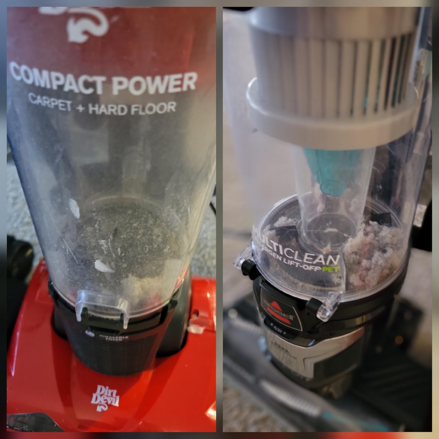 Bissell MultiClean Allergen Lift-Off Pet Vacuum with HEPA Sealed System, Detachable Canister for Stairs & Upholstery, LED Headlights, Tangle-Free Brush Roll, 2998 customer photo 1