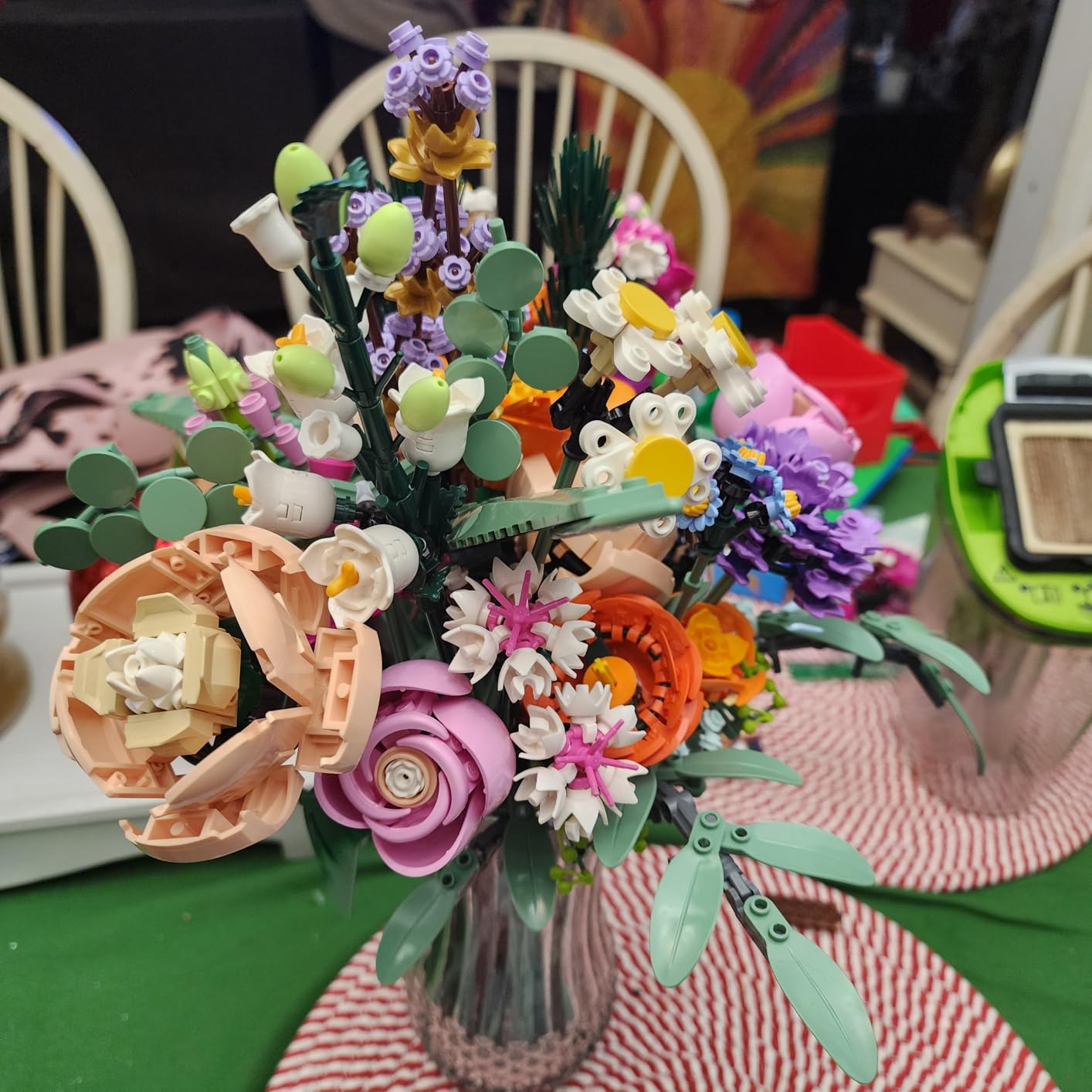 LEGO Botanicals Flower Bouquet Building Set Artificial Flowers for Decoration (10280) customer photo 1
